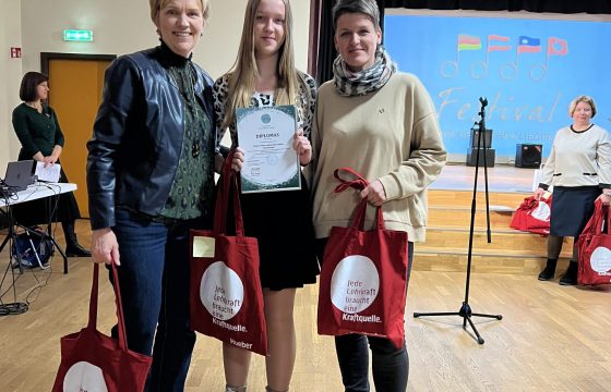 Laimėjimas vokiškų dainų festivalyje