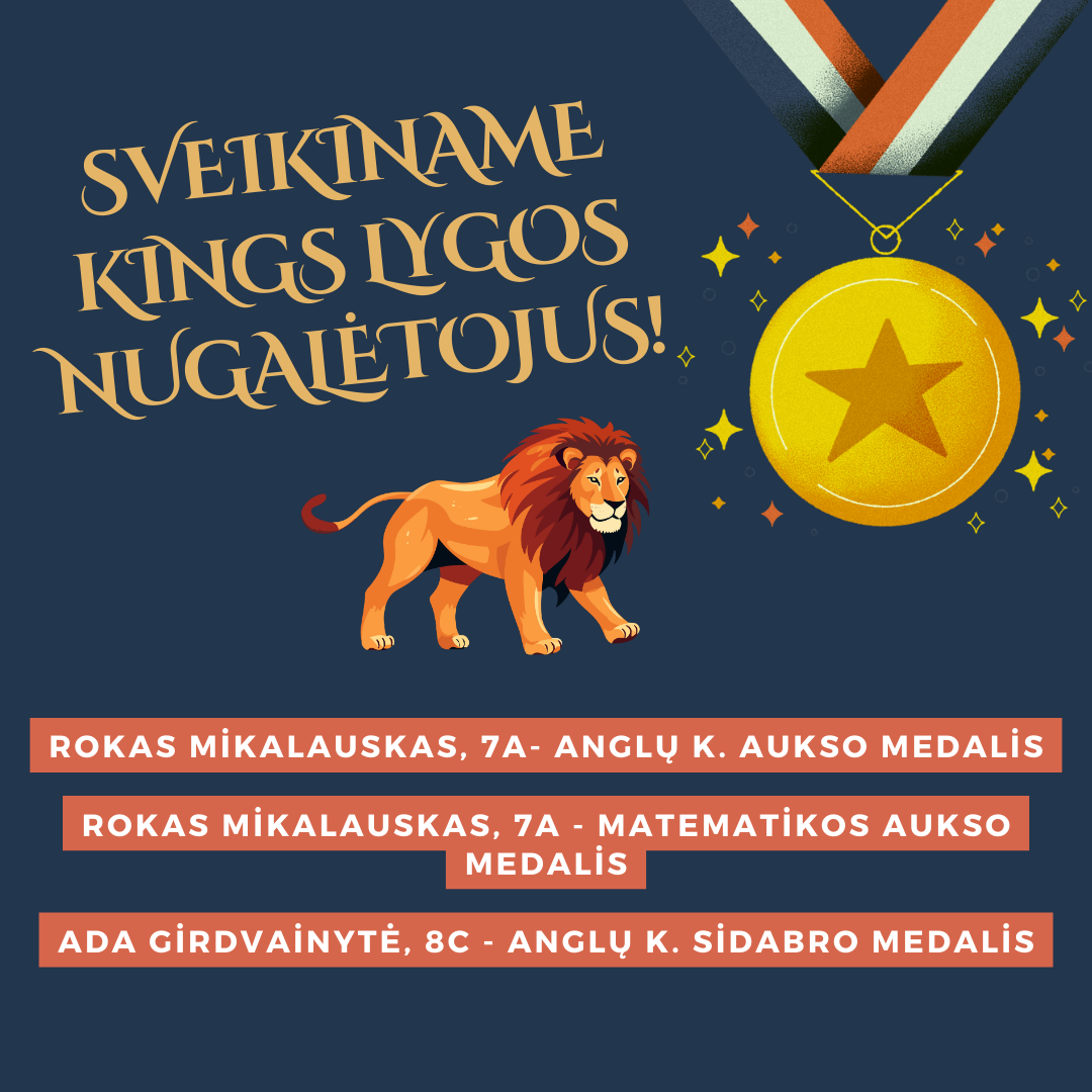 Sveikiname KINGS LYGOS nugalėtojus!