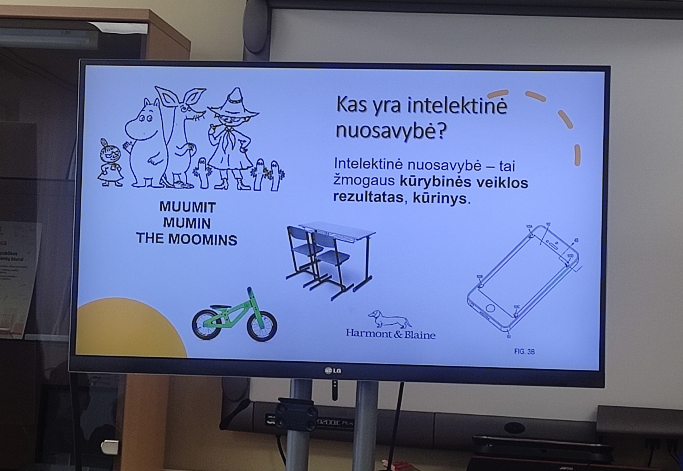4b klasės edukacija Lietuvos patentų biure