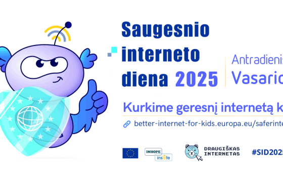 Saugesnio interneto savaitė mokykloje