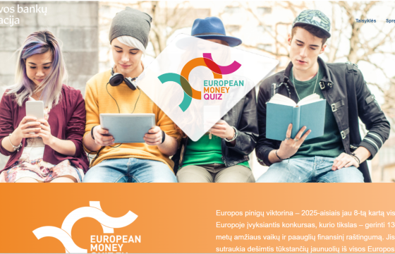 Dalyvavimas Europos pinigų viktorinoje