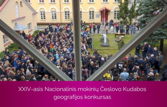 Nacionalinis mokinių Česlovo Kudabos geografijos konkursas