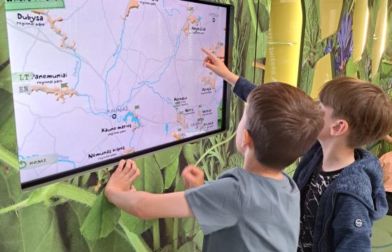 Edukacija Nacionaliniame saugomų teritorijų lankytojų centre