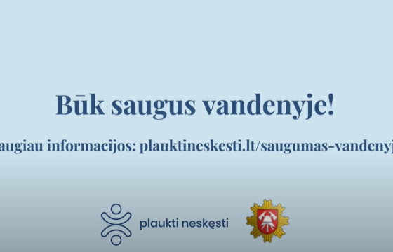 Rekomendacijos, kad vasara būtų saugi