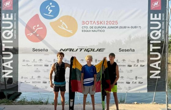 Vincento Auštro sėkmė vandens slidinėjimo čempionate