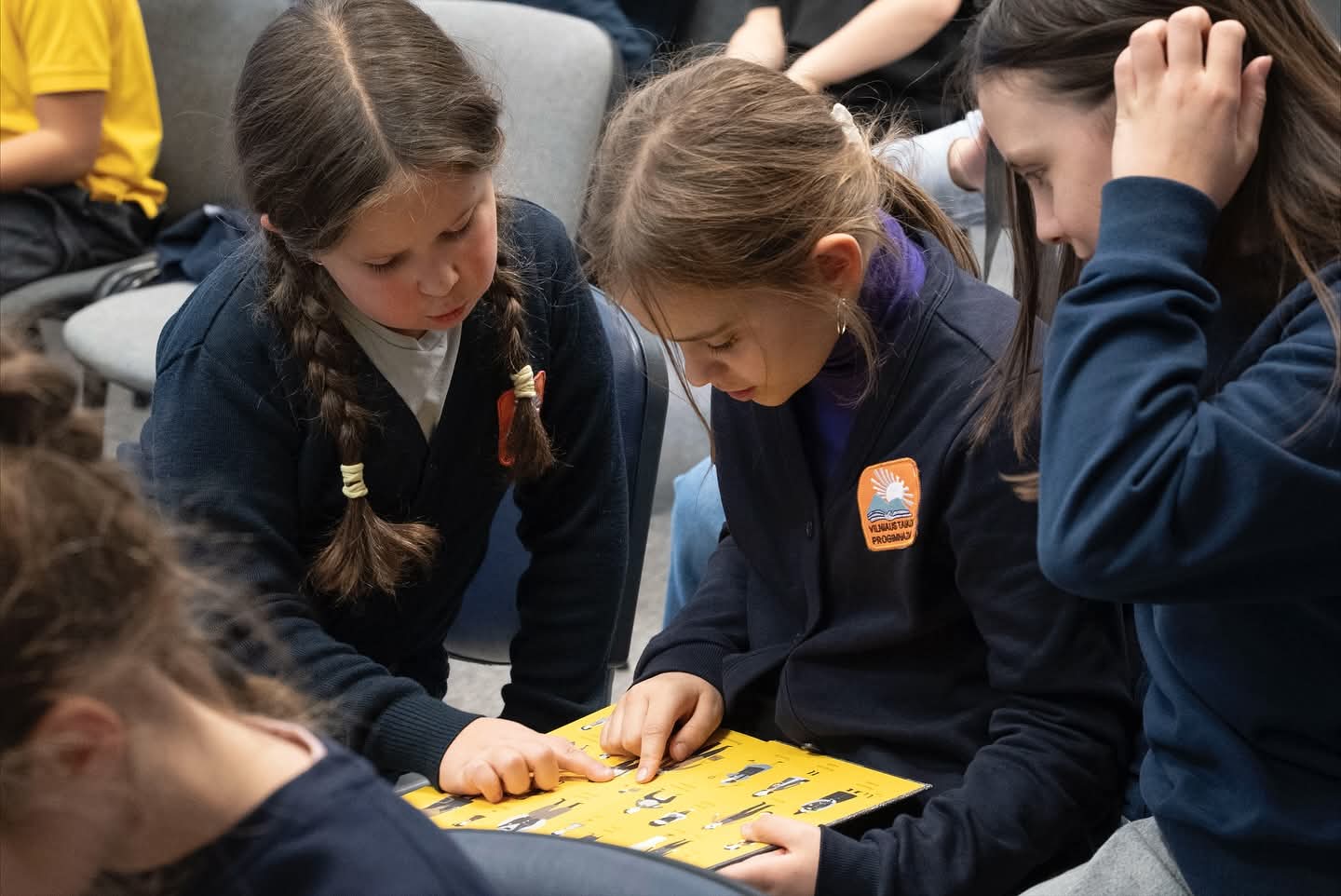 3d klasės edukacija Martyno Mažvydo bibliotekoje