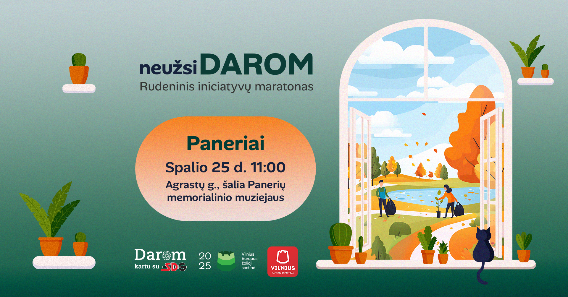 Talka „neužsiDAROM“ Paneriuose