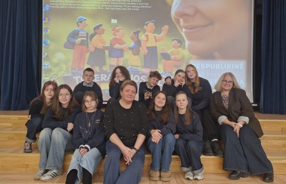 Mokinių tarybos dalyvavimas Respublikinėje konferencijoje