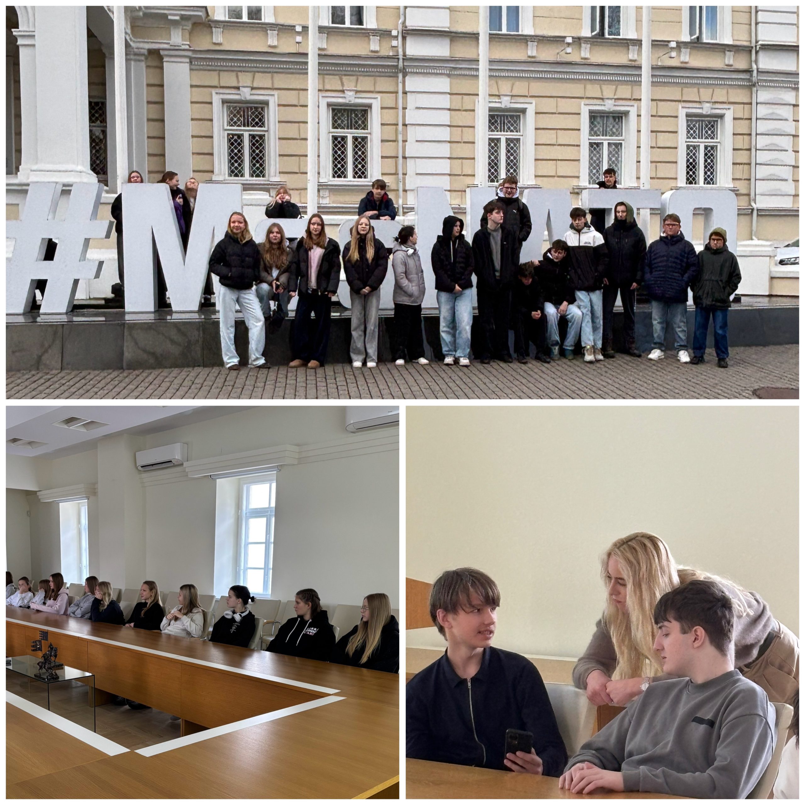 8B apsilankymas Krašto apsaugos ministerijoje