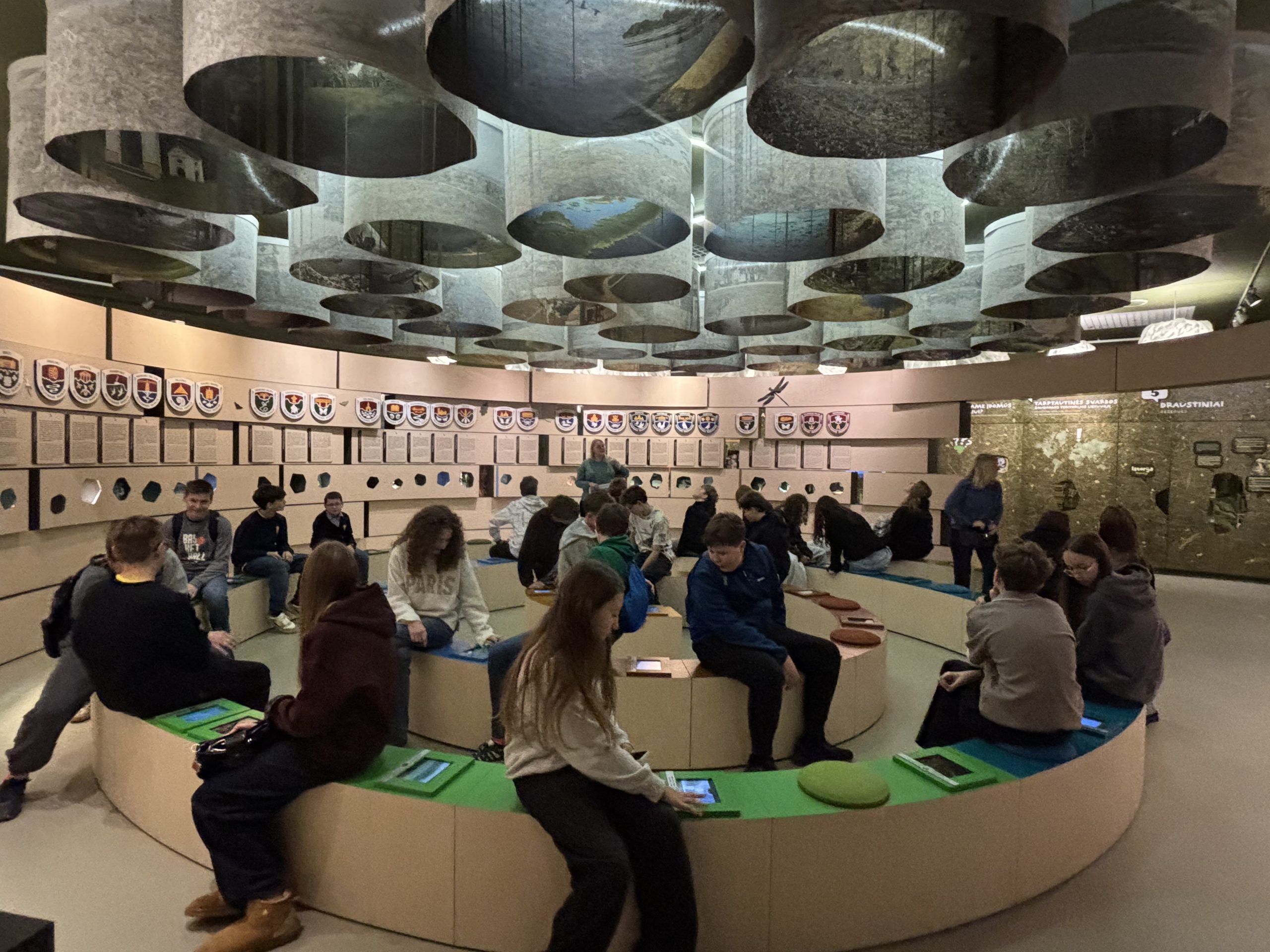 7F pamoka Saugomų teritorijų lankytojų centre