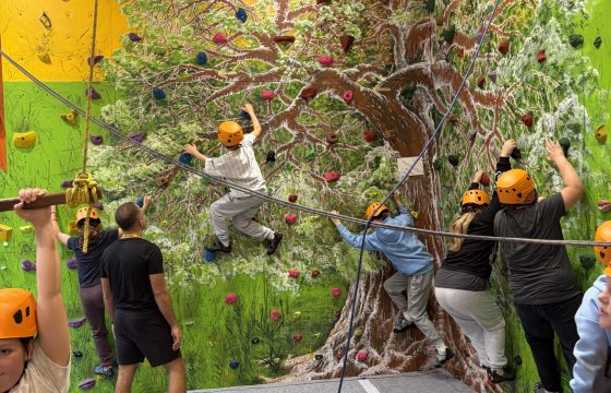 Laipiojimo ir boulderingo pradžiamokslis jaunųjų turistų klube