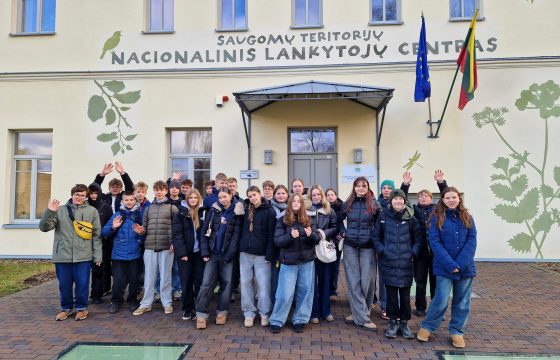 7B Lietuvos saugomų teritorijų lankytojų centre