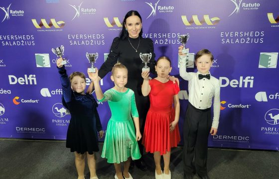 Dalyvavimas tarptautinėse sportinių šokių varžybose „Lithuanian open 2025″