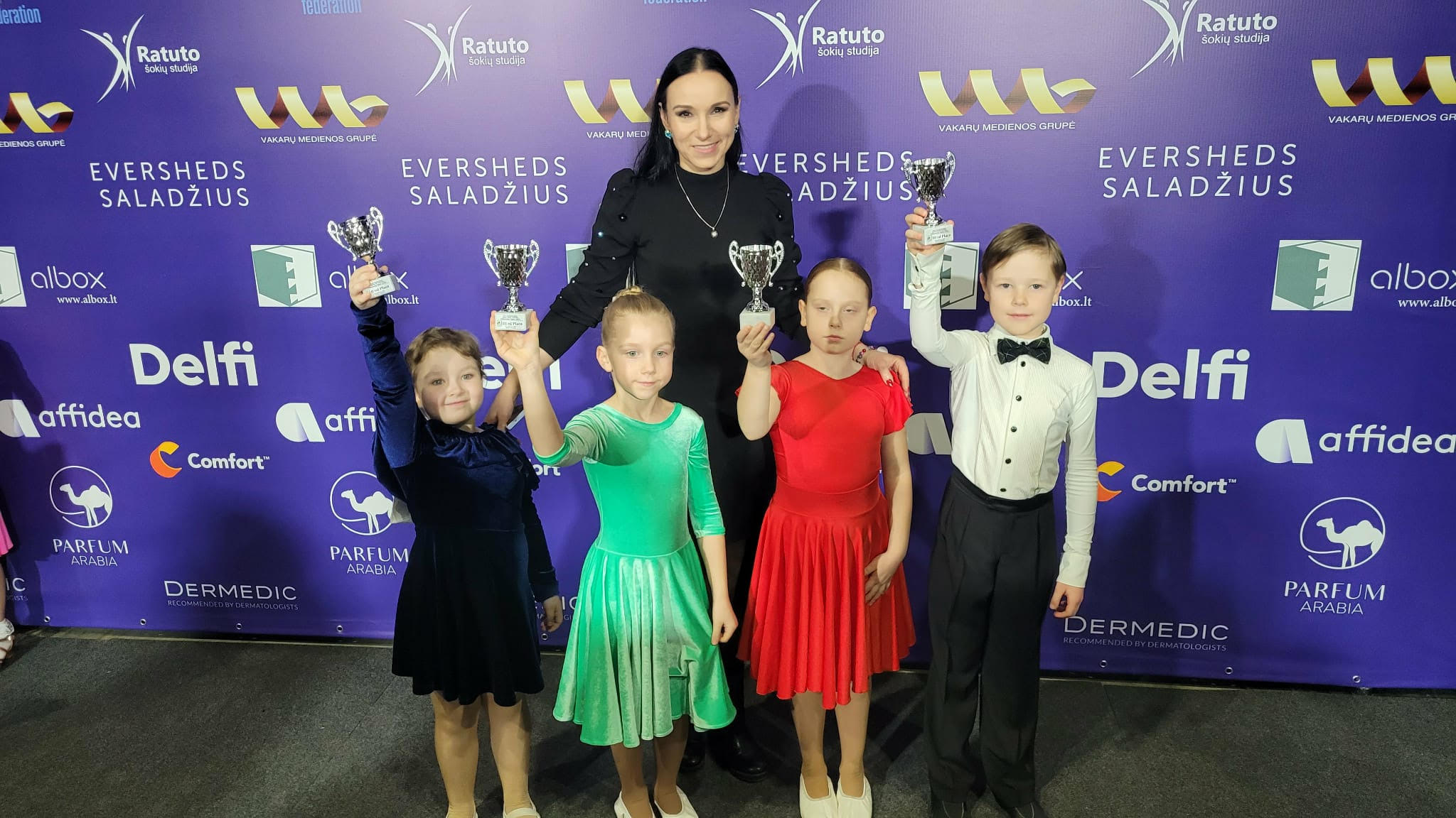 Dalyvavimas tarptautinėse sportinių šokių varžybose „Lithuanian open 2025″