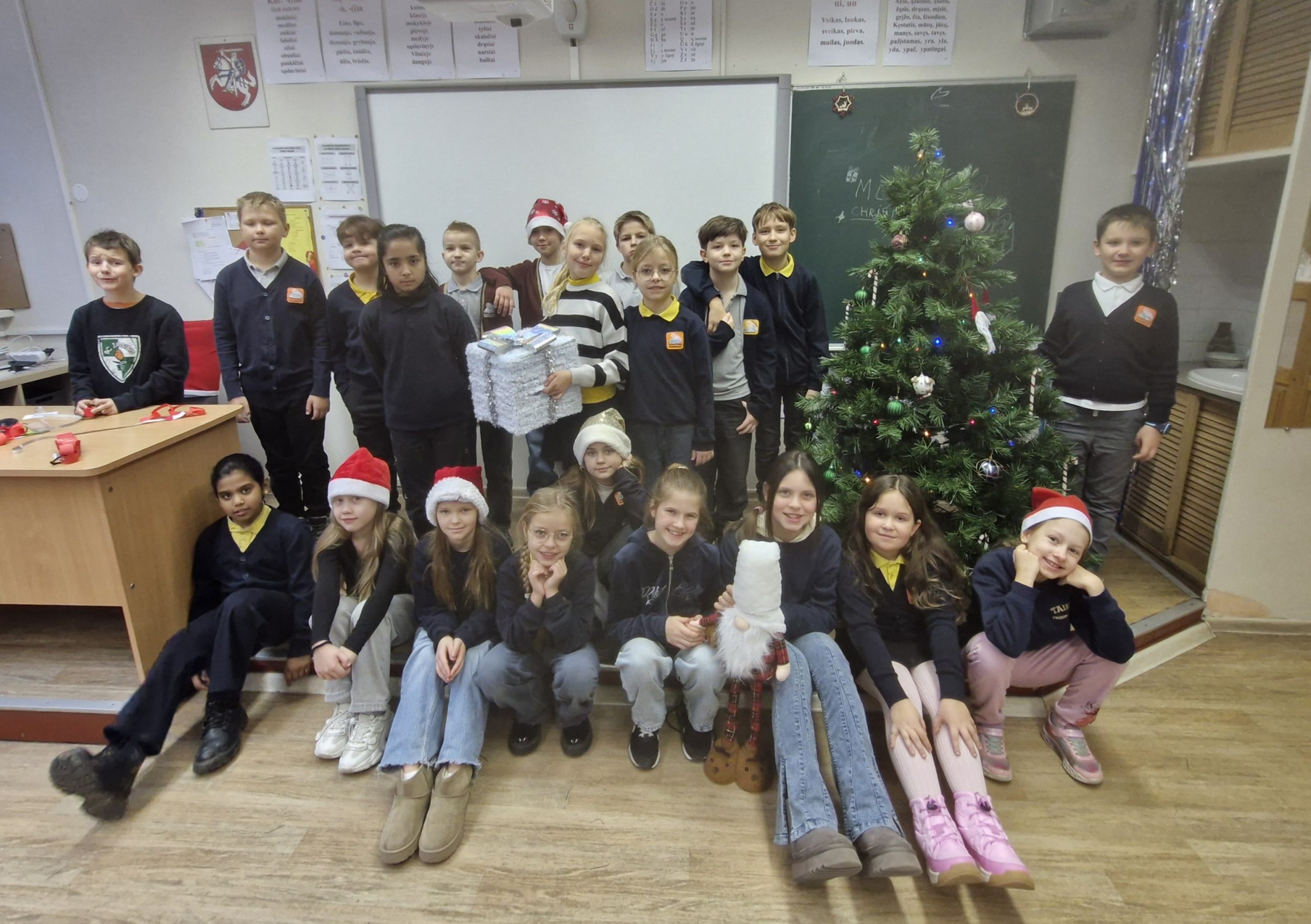 3d klasės eglutės įžiebimas