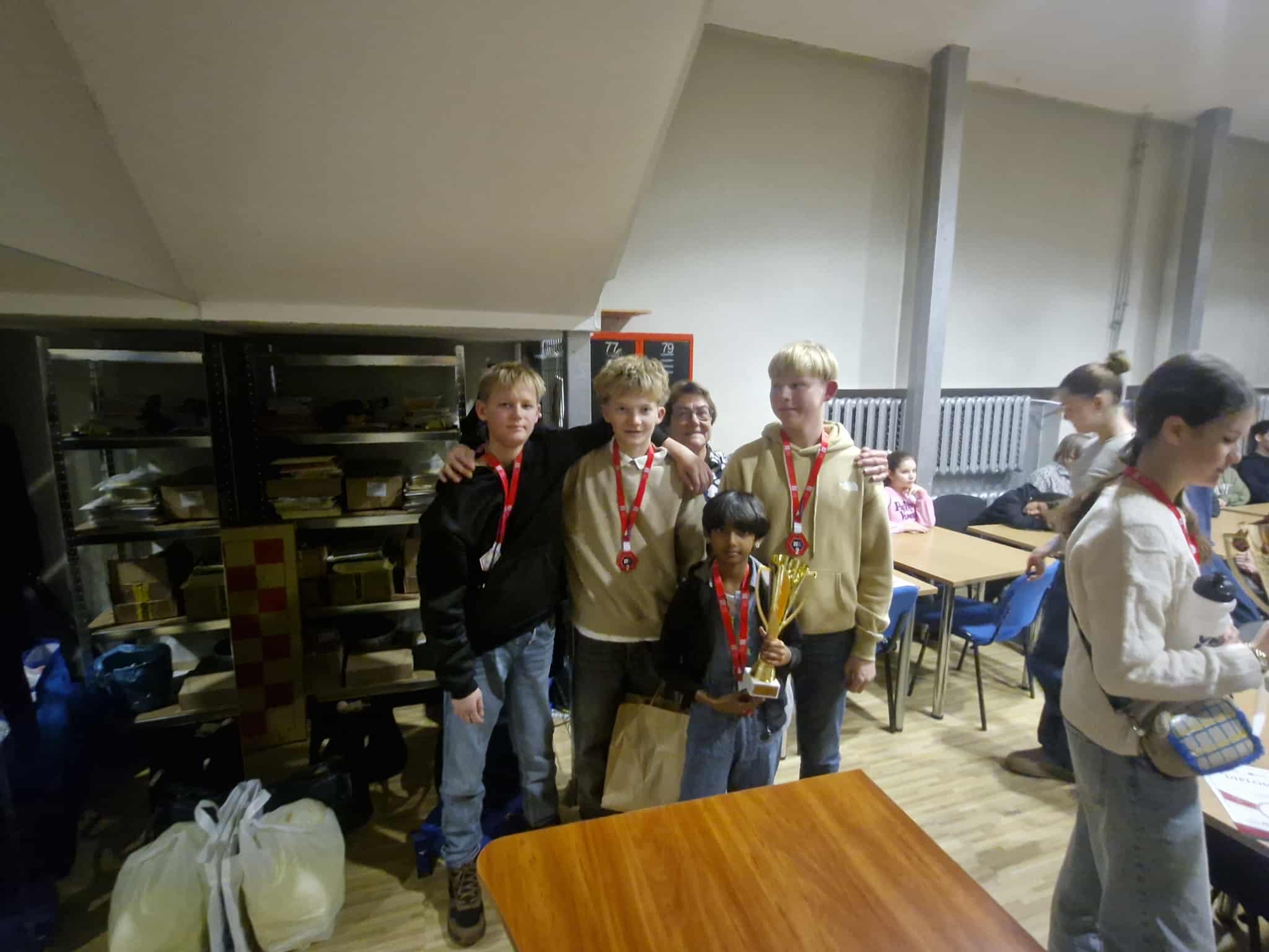 Antroji vieta šachmatų varžybose