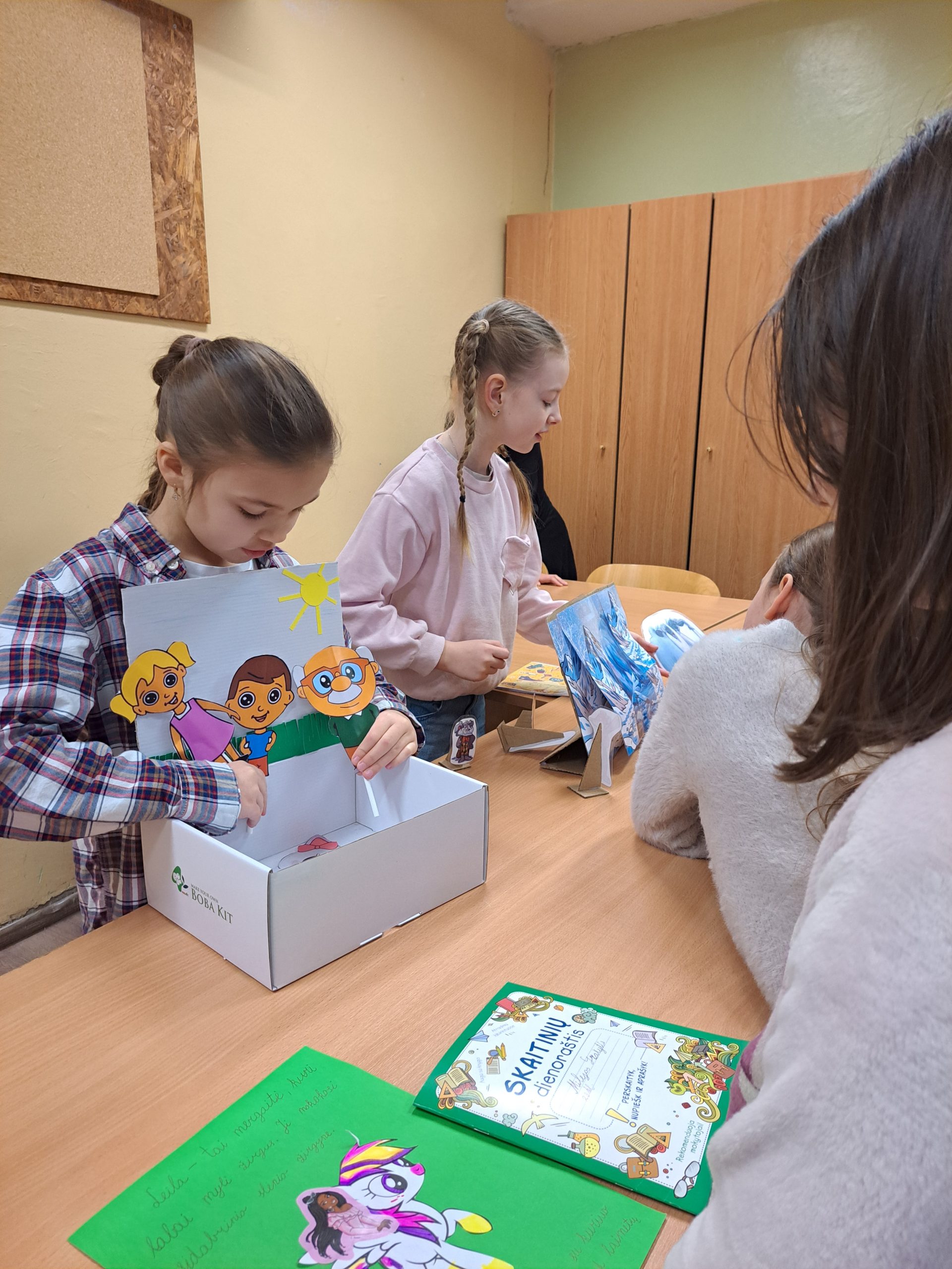 Knygų mugė 2b klasėje