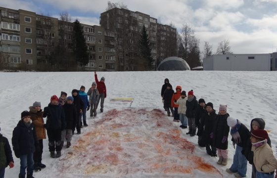 3d klasės tapyba sniege