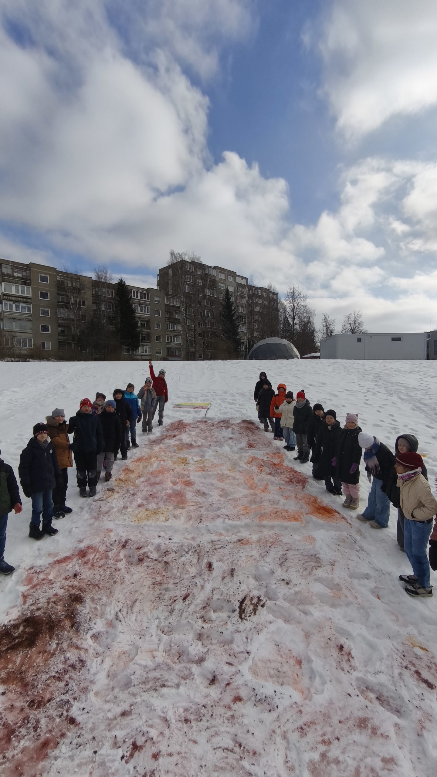3d klasės tapyba sniege
