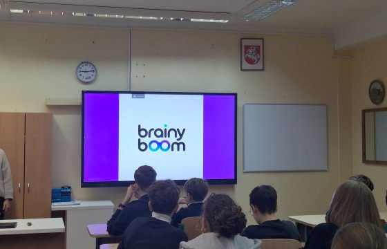 Brainy Boom pristatymas Mokinių tarybai