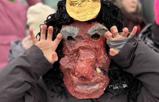 Užgavėnių kaukės ir mielinių blynų degustavimas