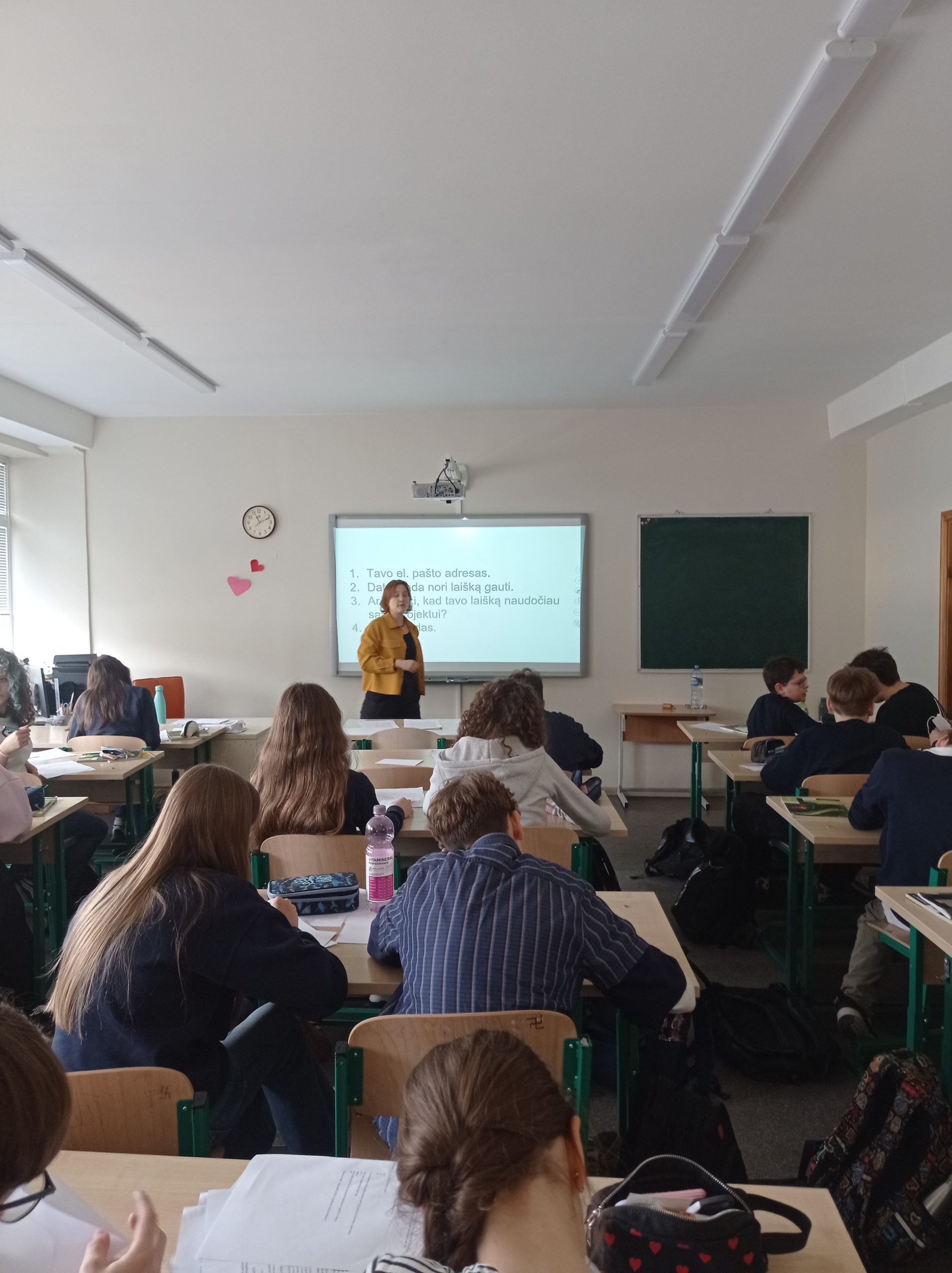 Kūrybinės dirbtuvės „L-aišku“ 7f klasėje