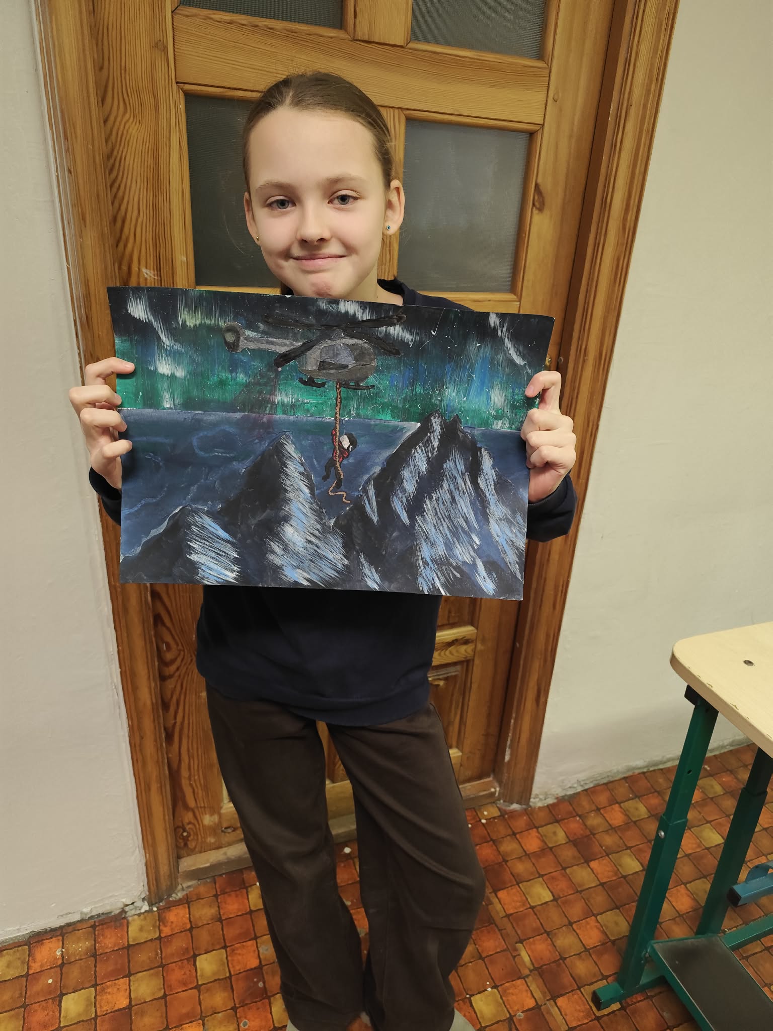 Piešinių konkursas „Skrydis, gelbėjantis gyvybes“