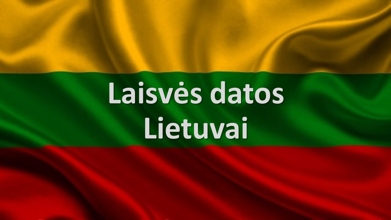 Kūrybinė veikla Lietuvos valstybinėms šventėms paminėti