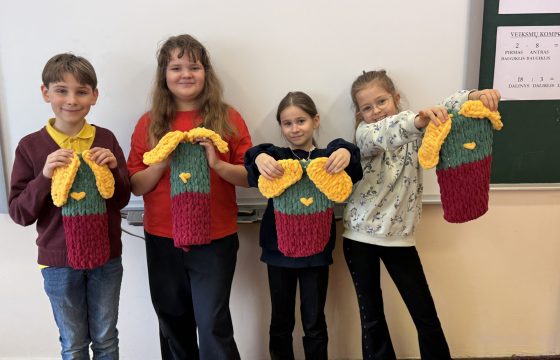 Visuomeninė akcija „Mažiesiems iš didelių rankų“