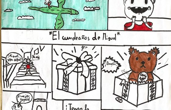 Ispanų kalbos konkursas „Mi mundo en cómics”
