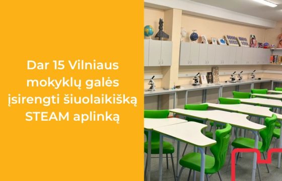 Finansavimas Gamtos mokslų laboratorijai!