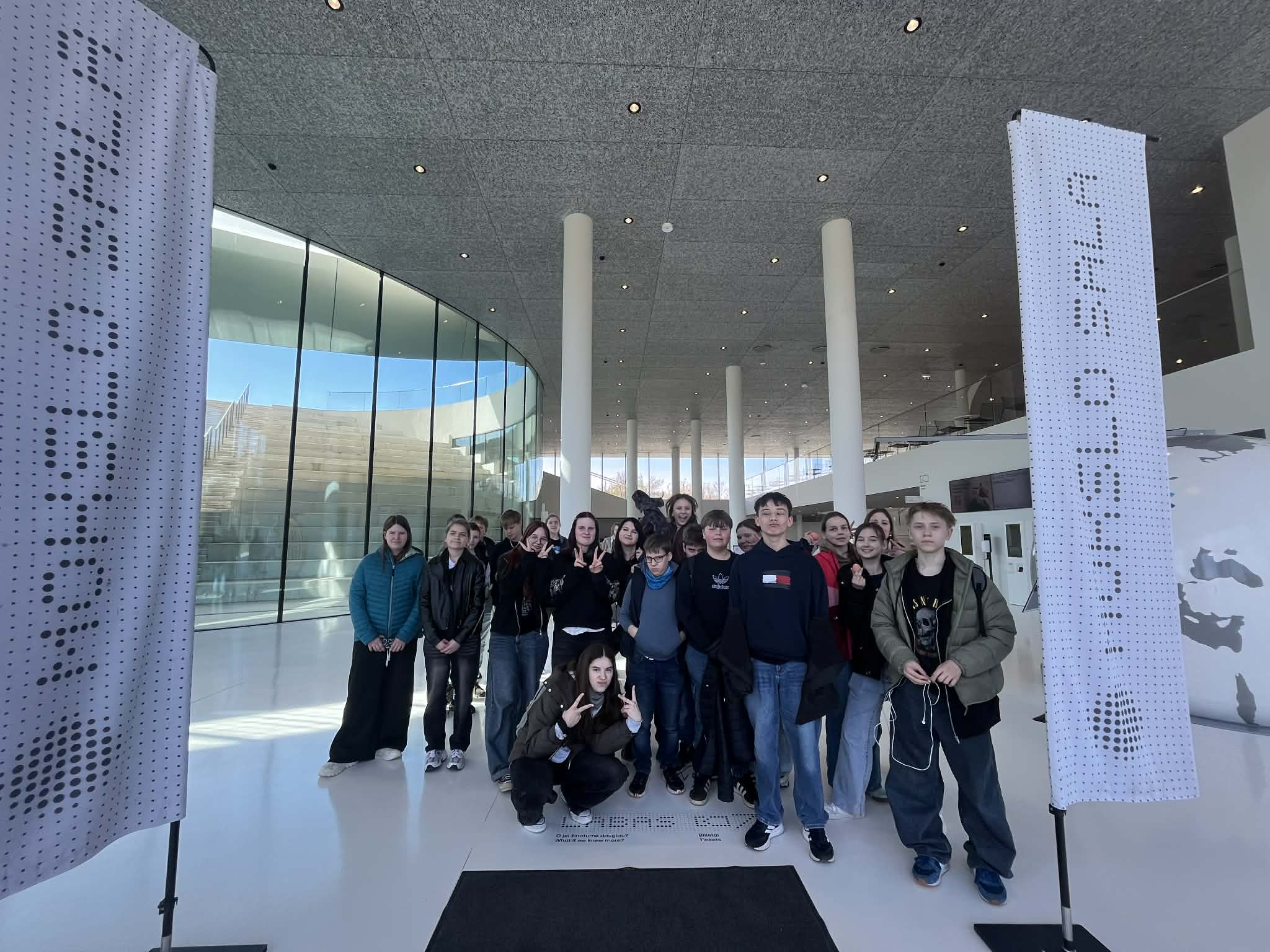 Šeštokų apsilankymas Mokslo saloje