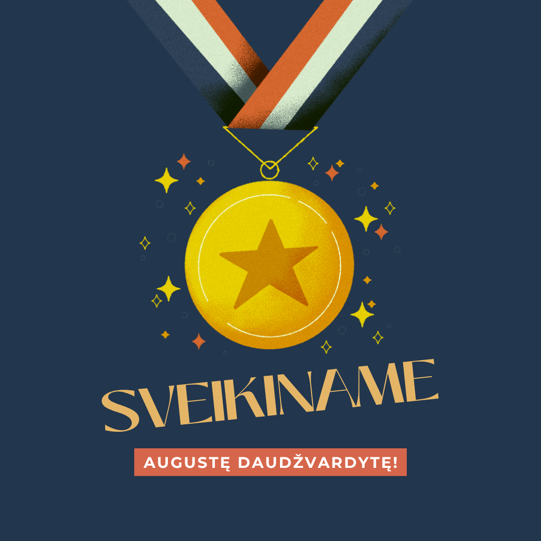 3 vieta lietuvių kalbos ir literatūros olimpiadoje!