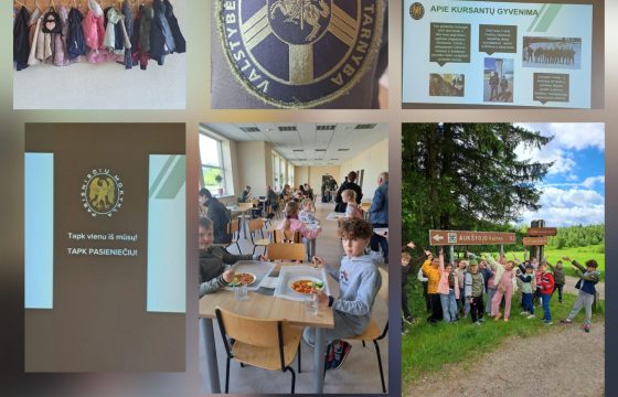 2b Medininkų Pasieniečių mokykloje
