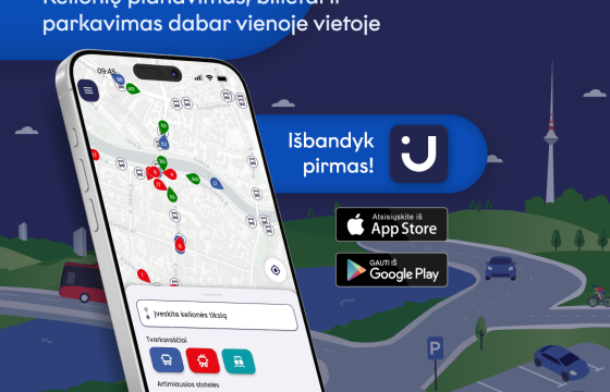 Nauja JUDU programėlė